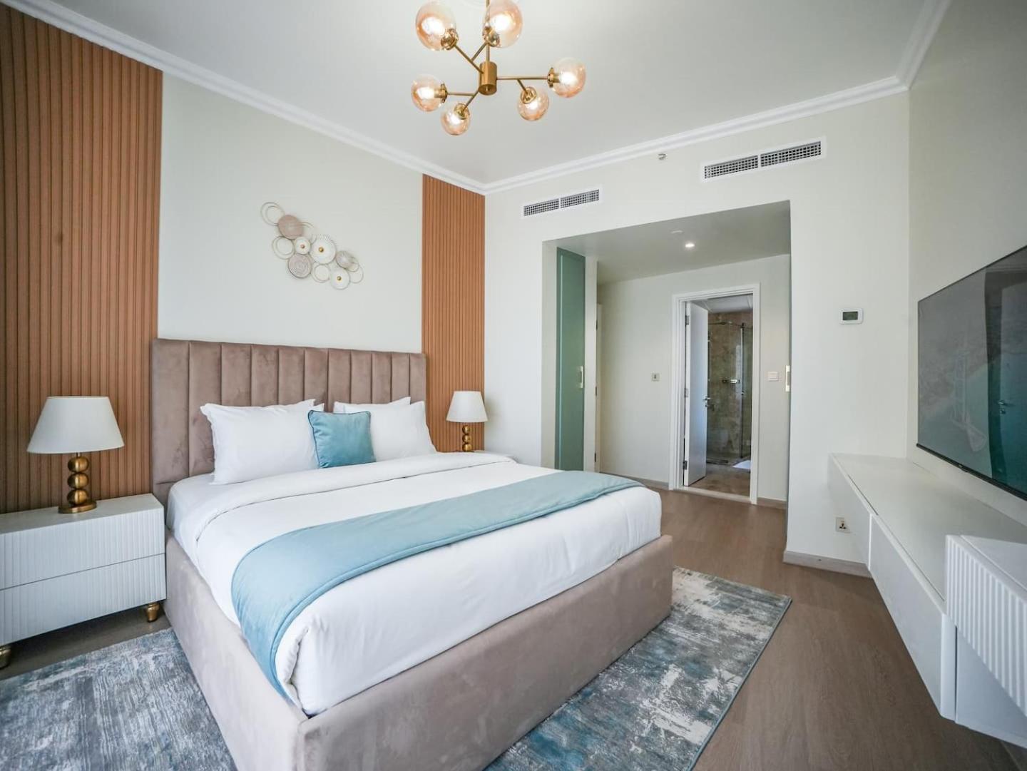 Deluxe 3 Bedroom With Marina & Sea View Dubai Esterno foto